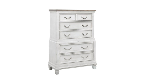 Tocador de 5 cajones para caballero Cape Cod